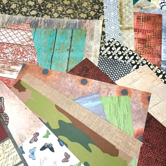 Scrapbook Destash paper pack 80+ sheets - Picture 1 of 8